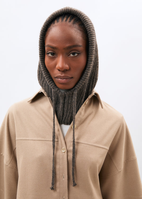 Cagoule taupe - Myriade - TAUPE#couleur_TAUPE