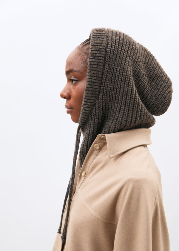 Cagoule taupe - Myriade - TAUPE#couleur_TAUPE