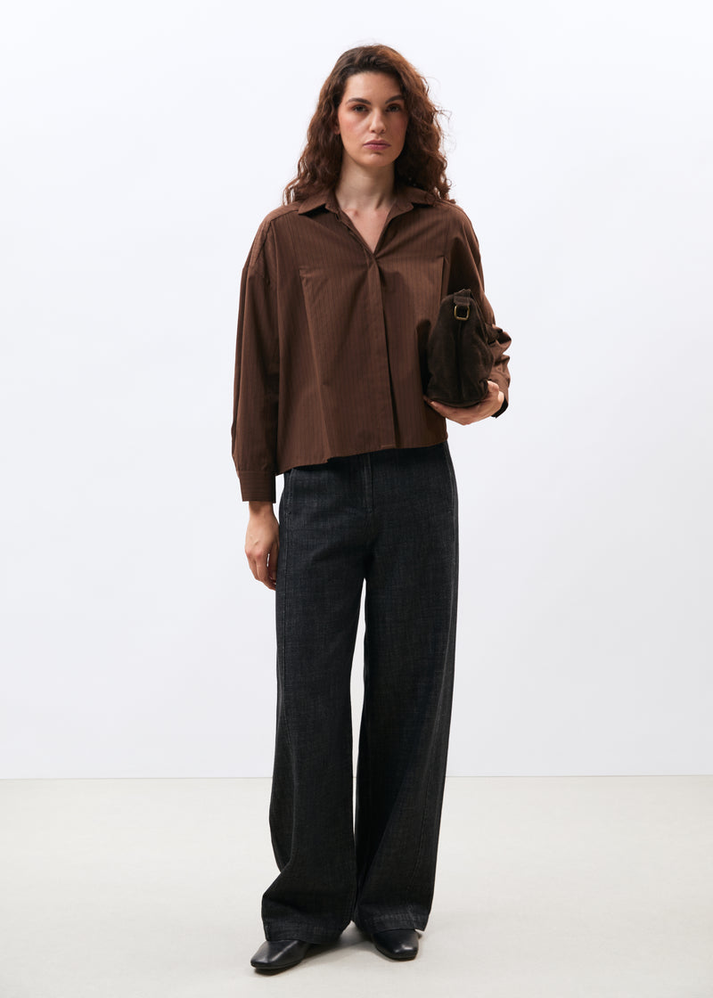 Chemise marron - marron#couleur_marron