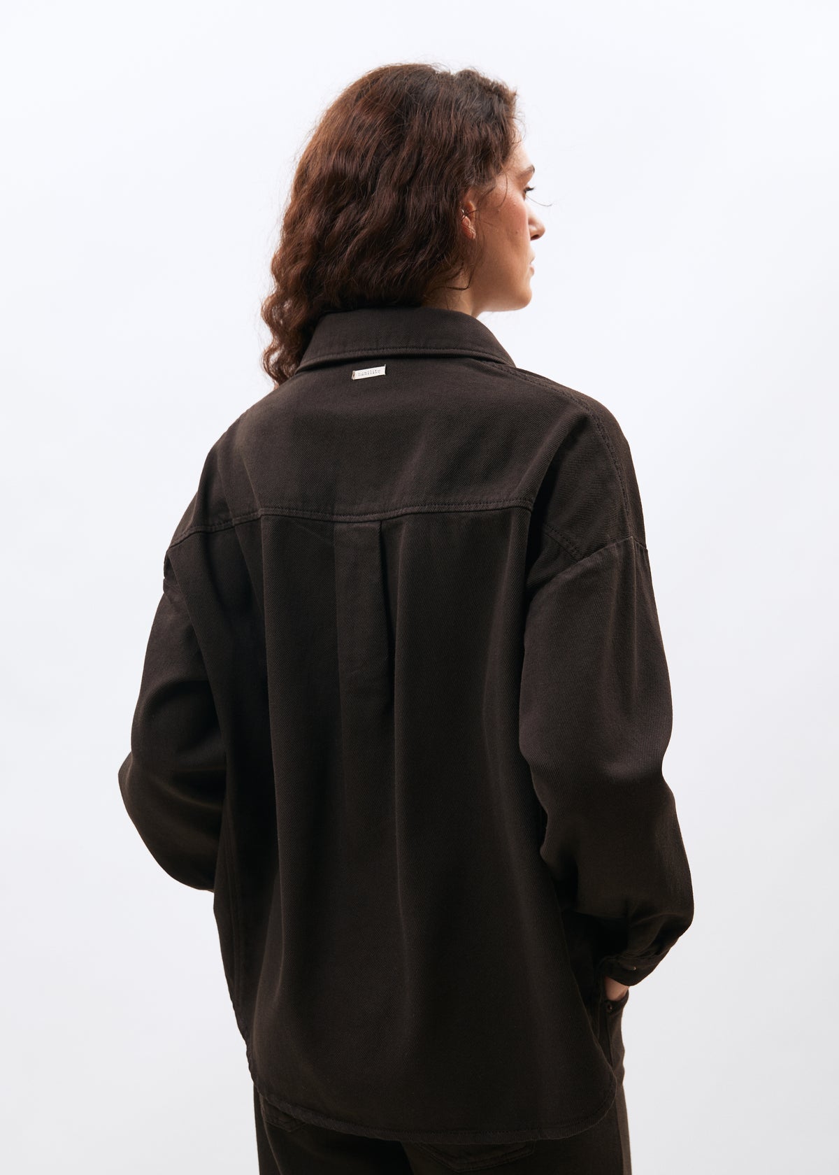 Chemise marron - Lomena - CHOCOLAT#couleur_CHOCOLAT