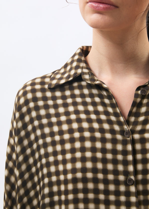 Chemise kaki et beige - KAKI/SABLE#couleur_KAKI/SABLE