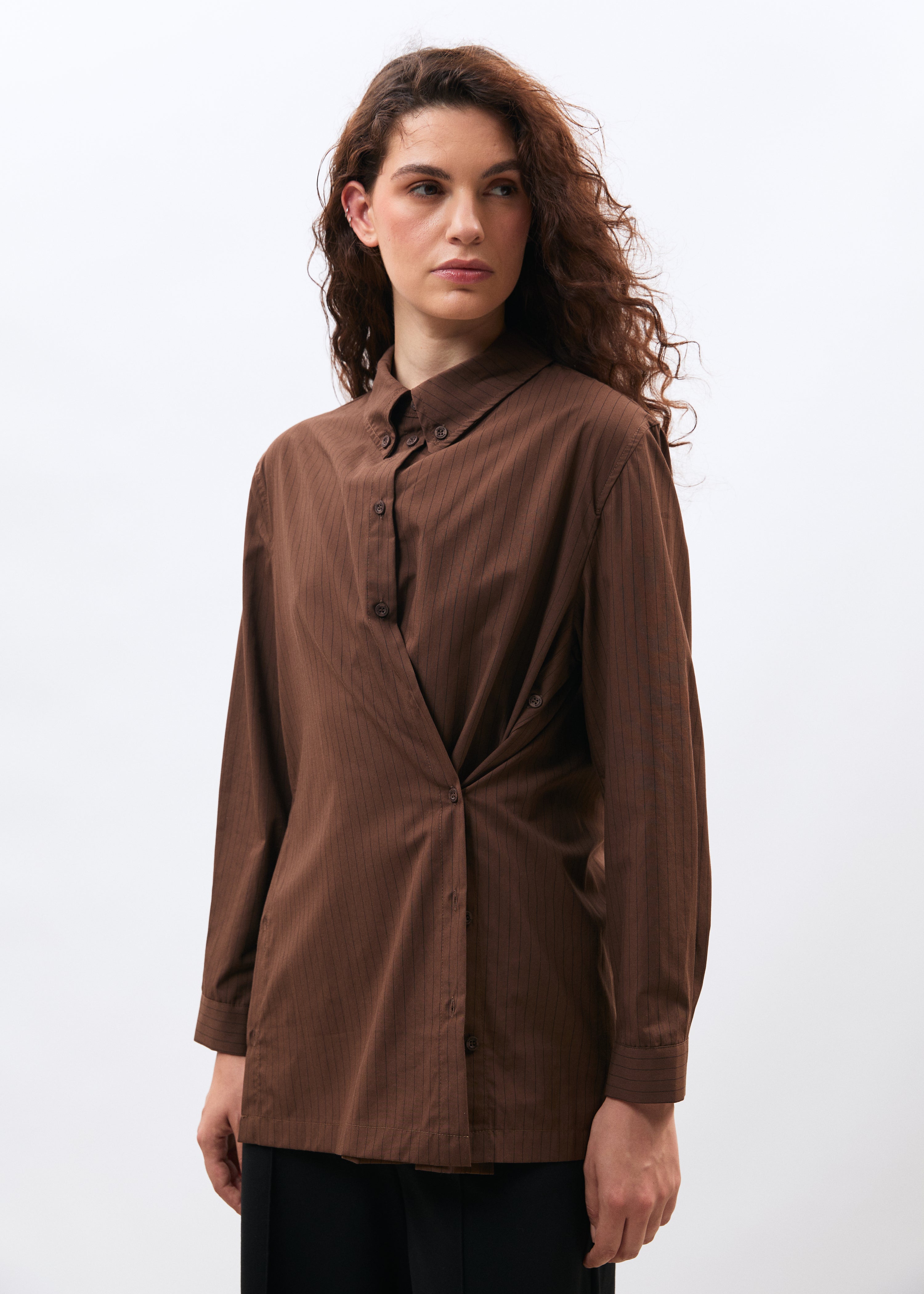 Chemise marron - marron#couleur_marron