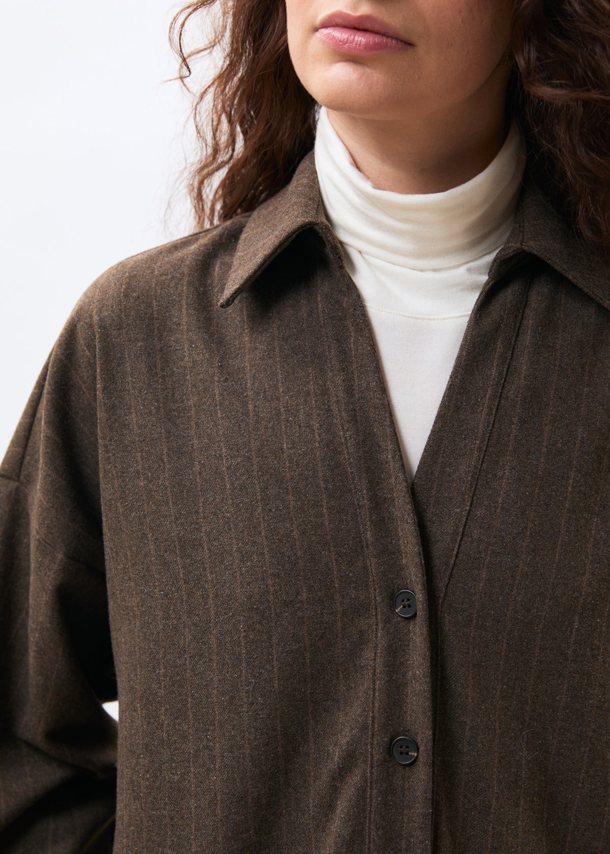 Chemise marron - Miyuki - TAUPE#couleur_TAUPE