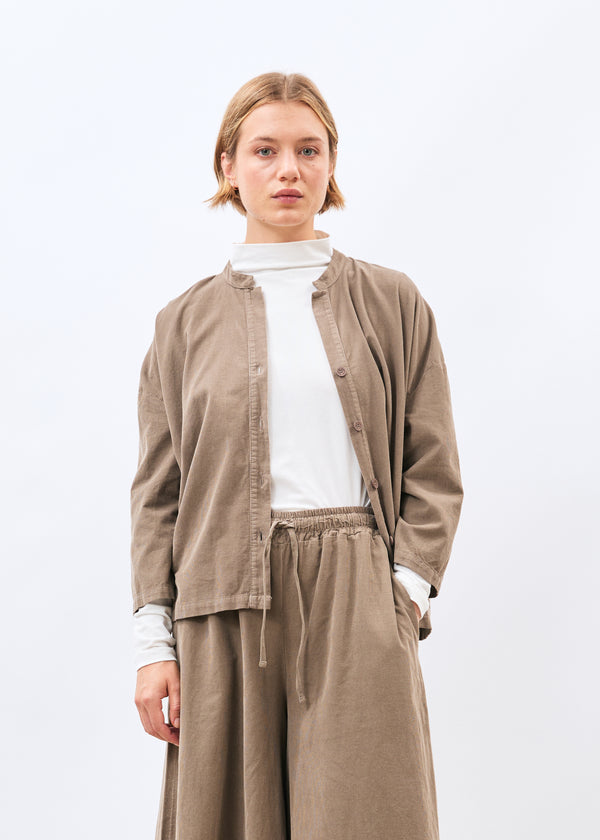 Chemise beige - Tiriane - GREIGE#couleur_GREIGE