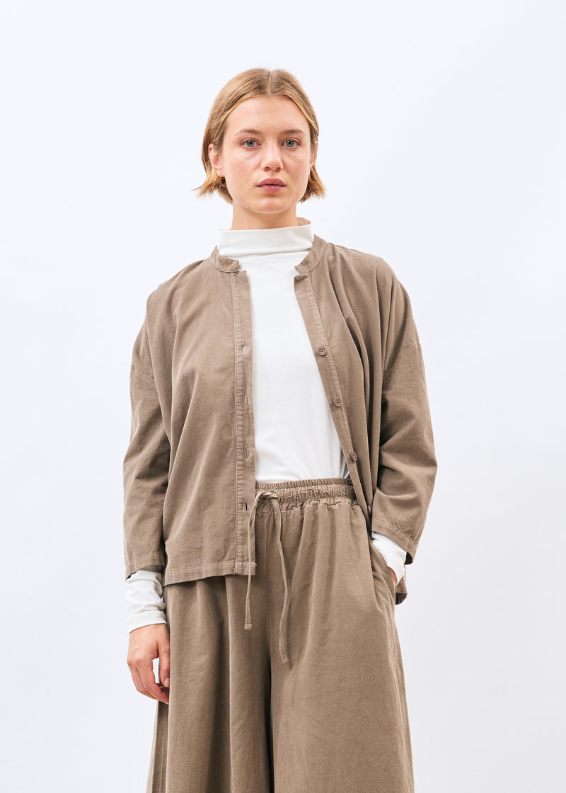 Chemise beige - Tiriane - GREIGE#couleur_GREIGE
