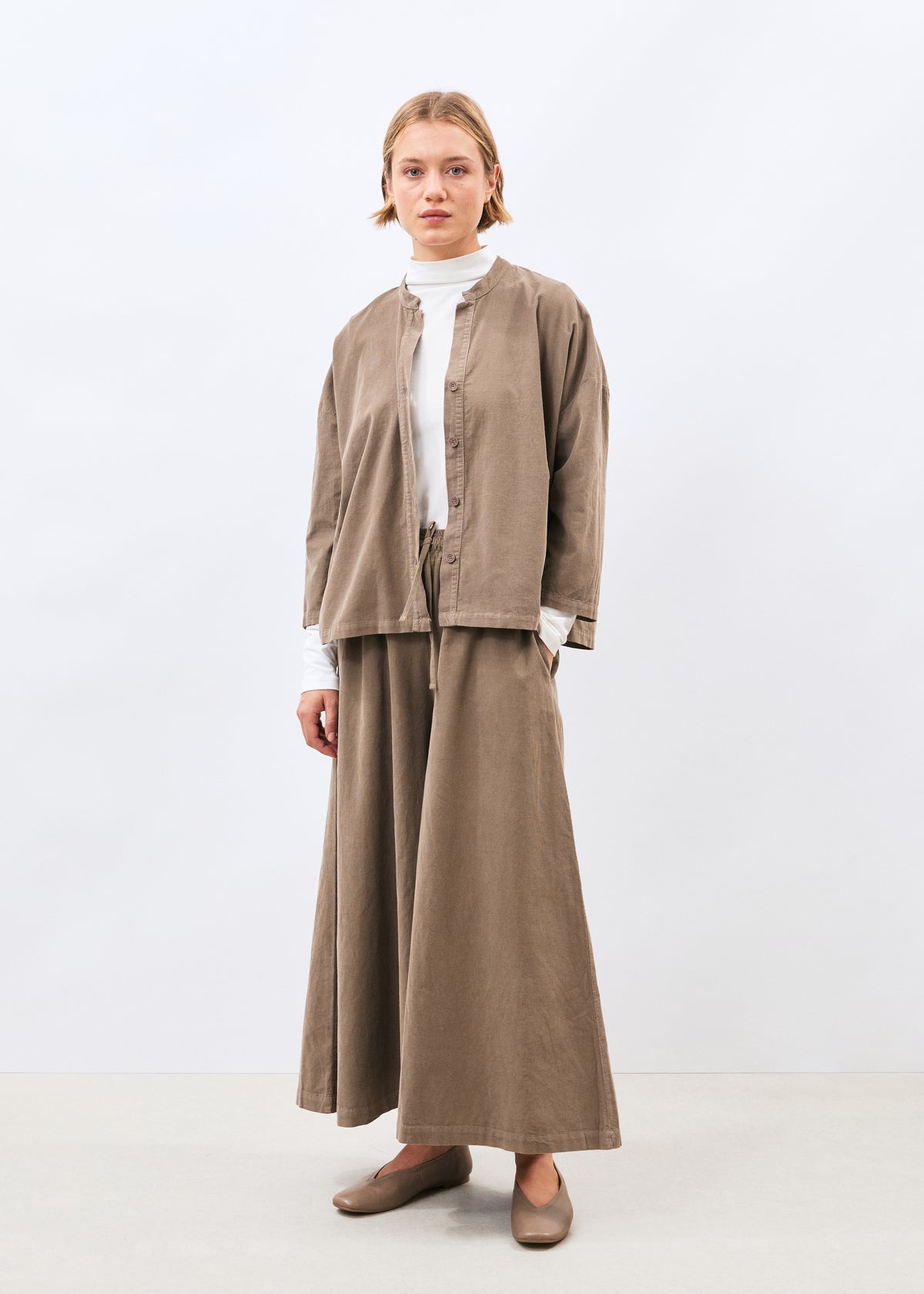 Chemise beige - Tiriane - GREIGE#couleur_GREIGE