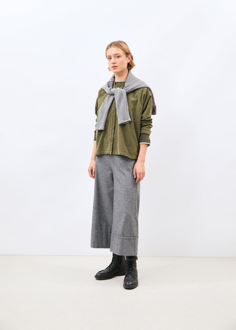 Chemise kaki - Tiriane - ARMY#couleur_ARMY