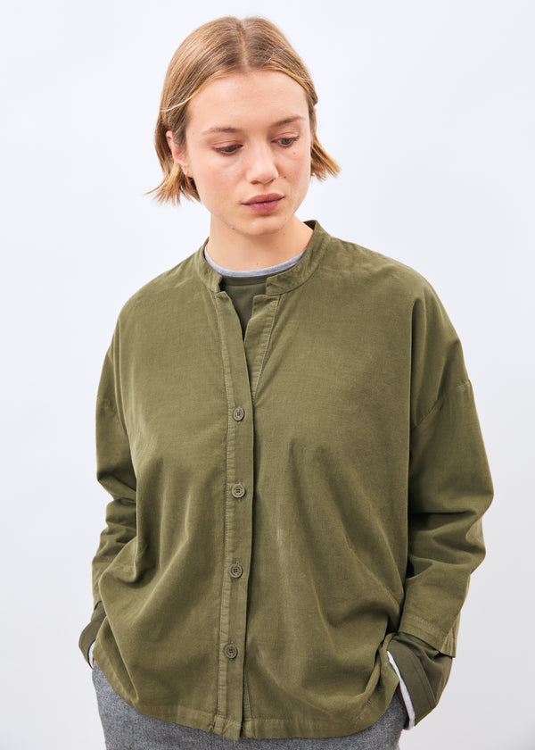 Chemise kaki - Tiriane - ARMY#couleur_ARMY