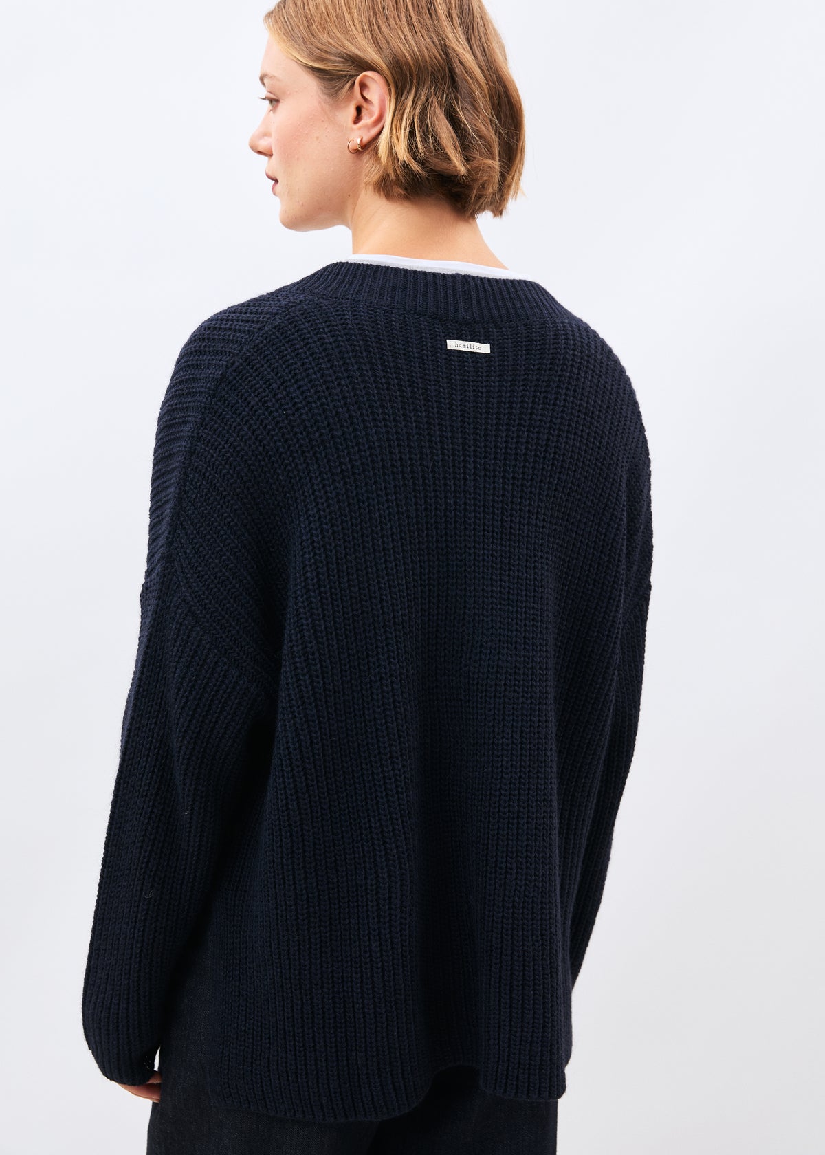 Cardigan bleu marine - Melvin - NAVY#couleur_NAVY