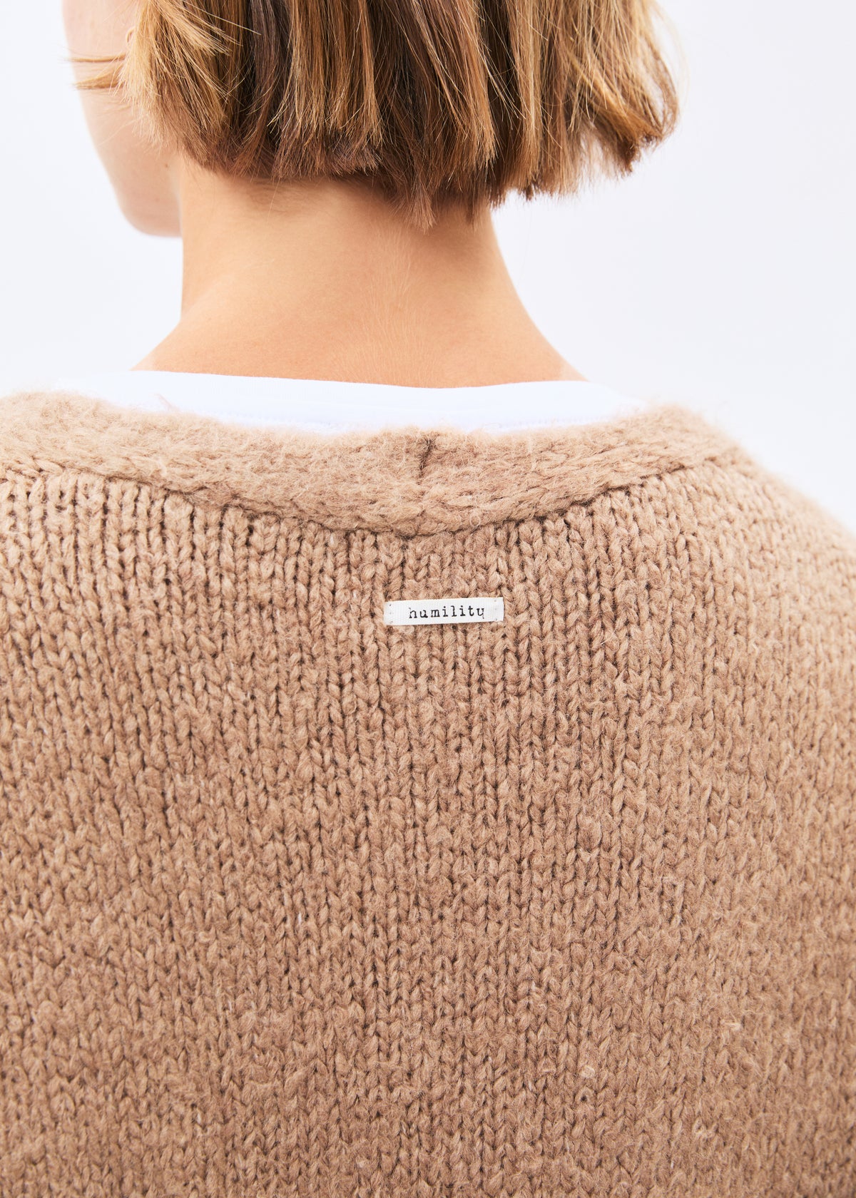 Cardigan terracotta - Milton - SIENNE#couleur_SIENNE