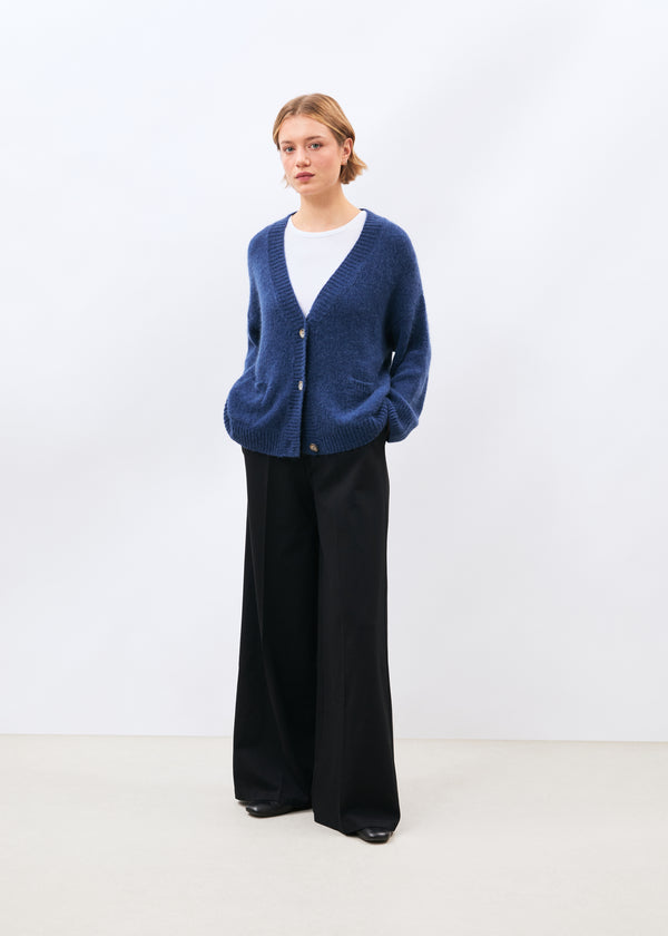 Cardigan bleu - Mondo - COBALT#couleur_COBALT