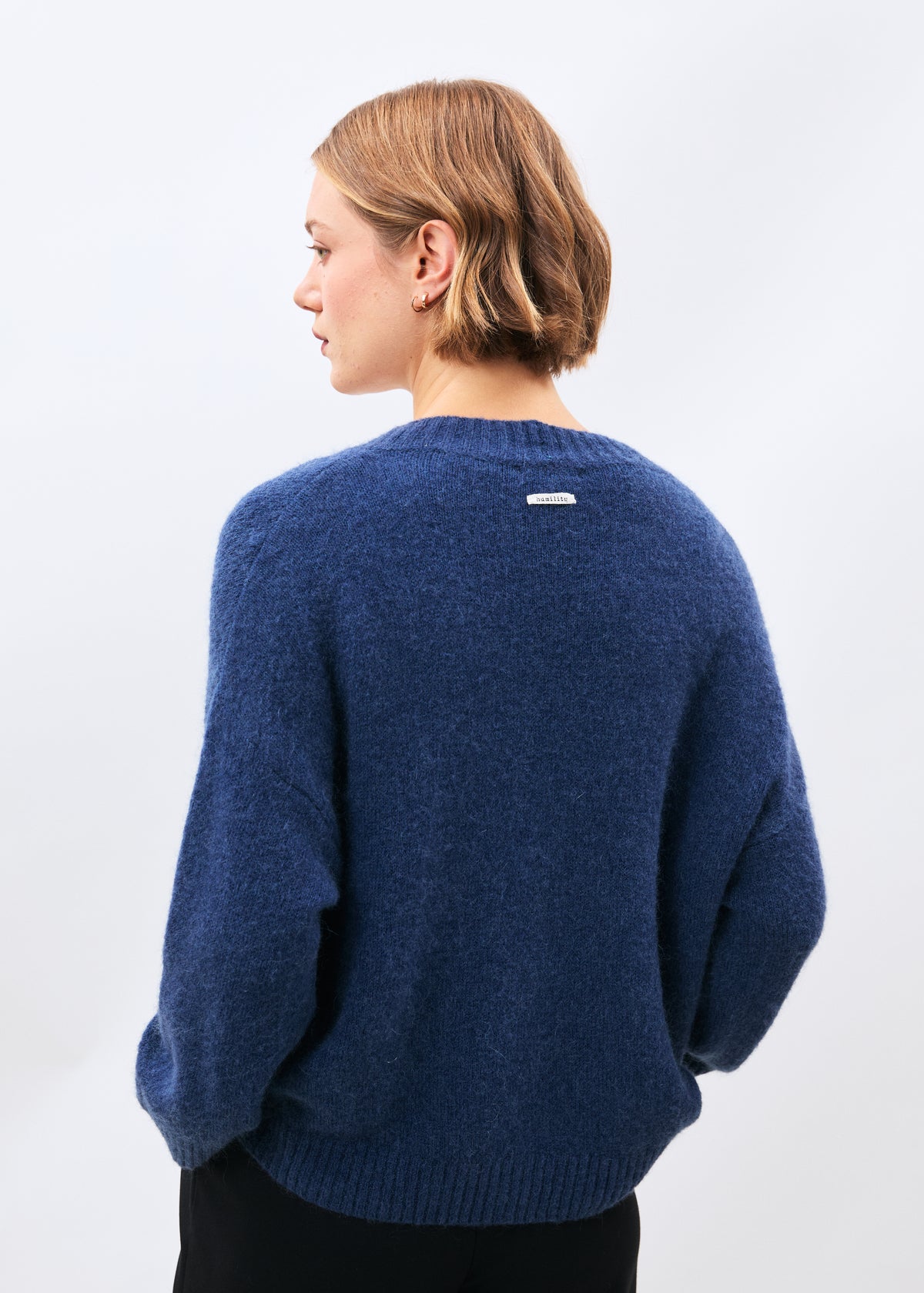 Cardigan bleu - Mondo - COBALT#couleur_COBALT