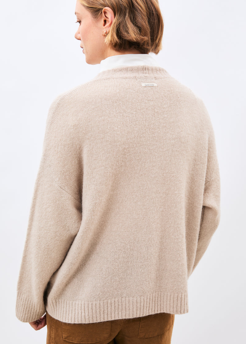 Cardigan beige - Mondo - BEIGE#couleur_BEIGE