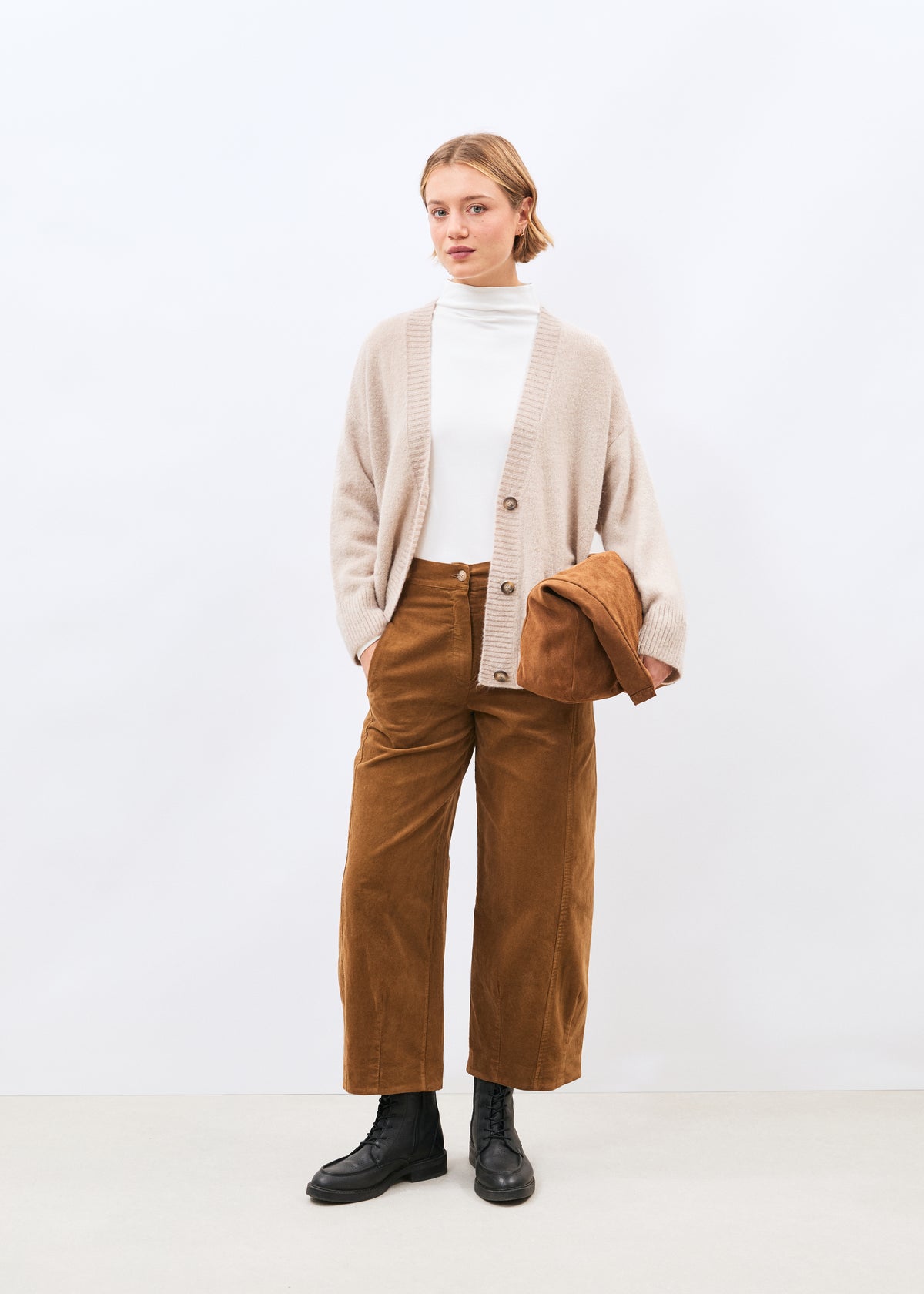 Cardigan beige - Mondo - BEIGE#couleur_BEIGE