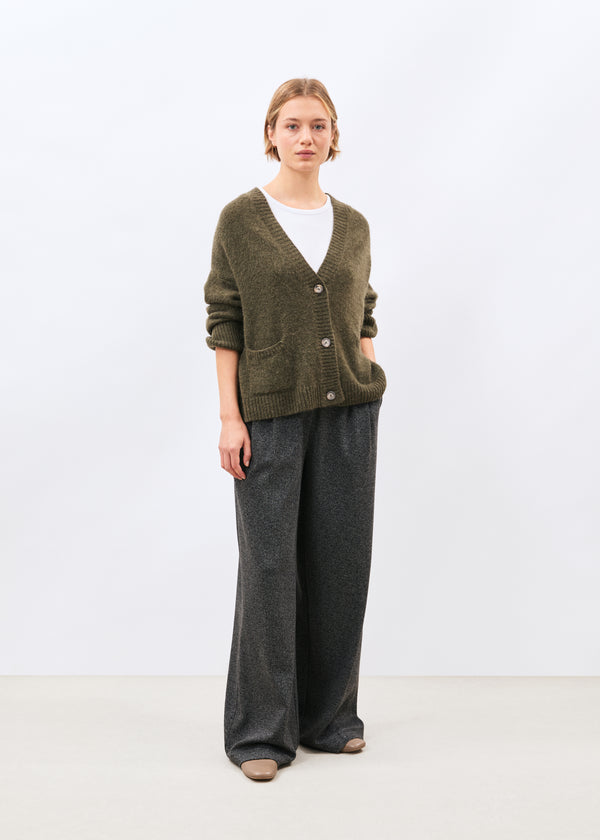 Cardigan kaki - Mondo - KAKI#couleur_KAKI