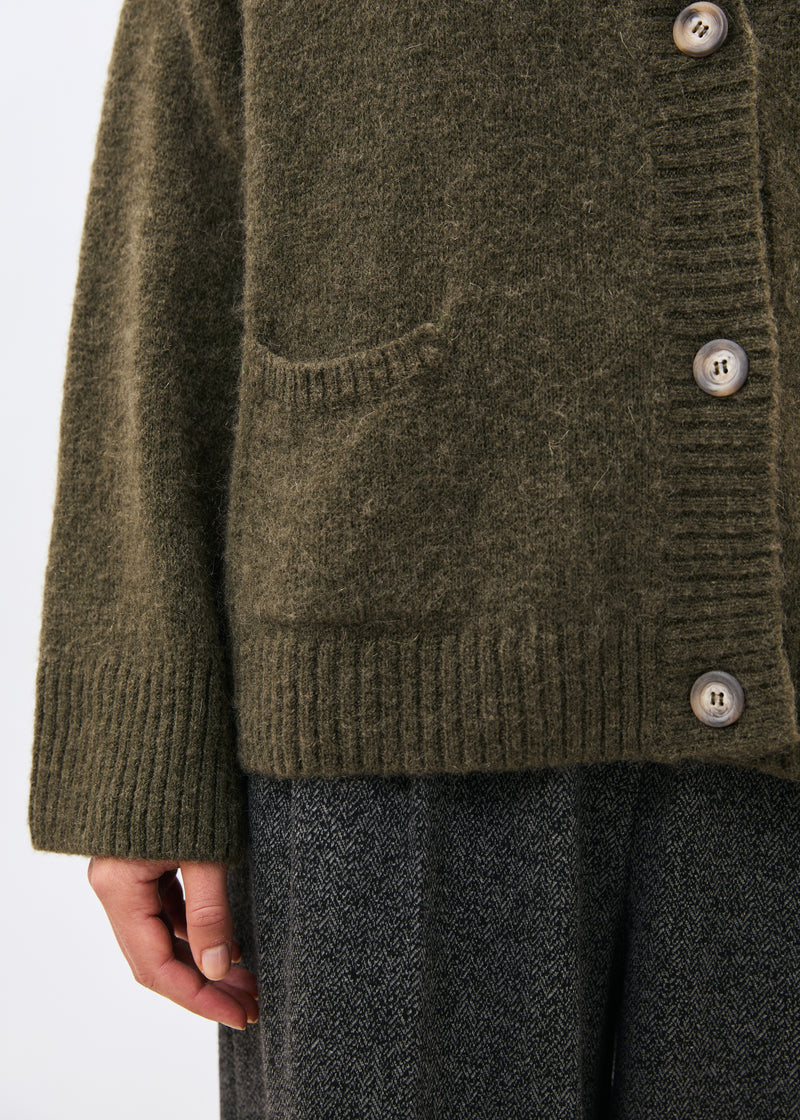 Cardigan kaki - Mondo - KAKI#couleur_KAKI