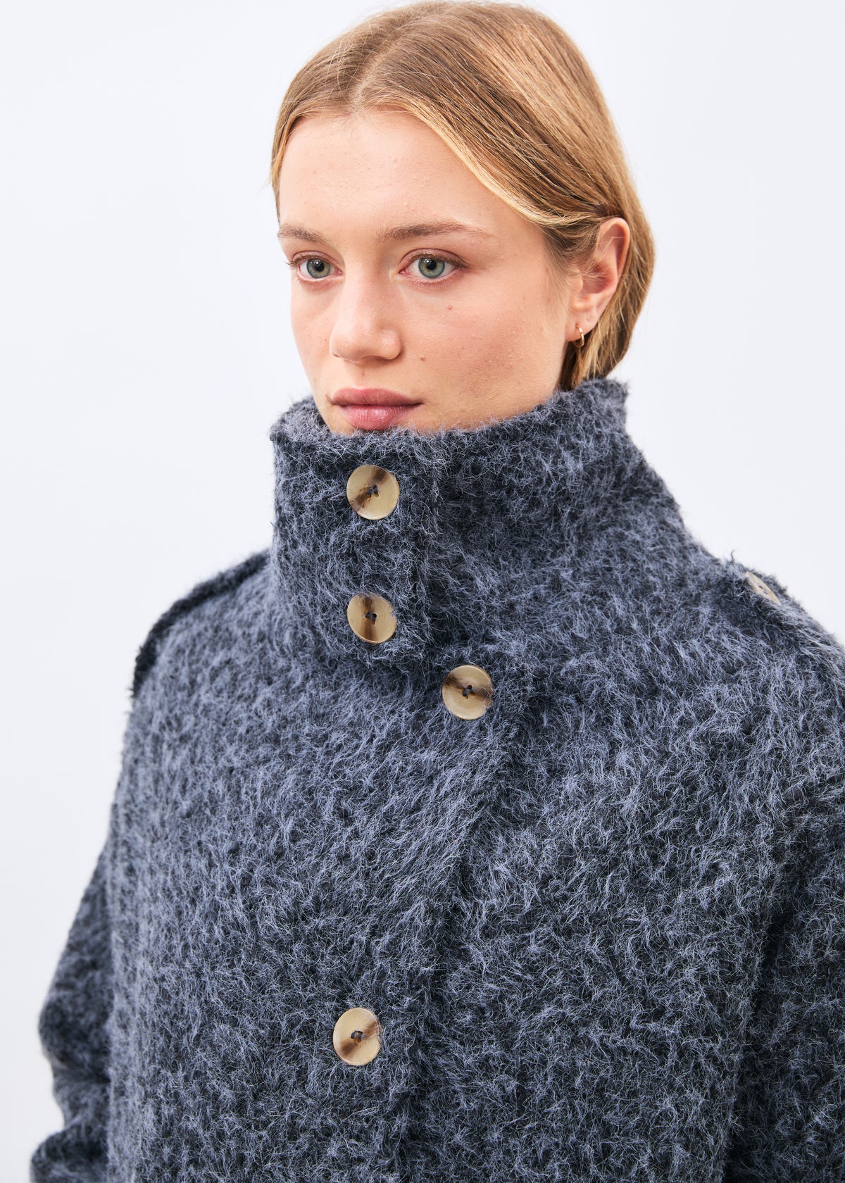 Manteau bleu foncé - Katsuko - BLEU ORAGE#couleur_BLEU ORAGE