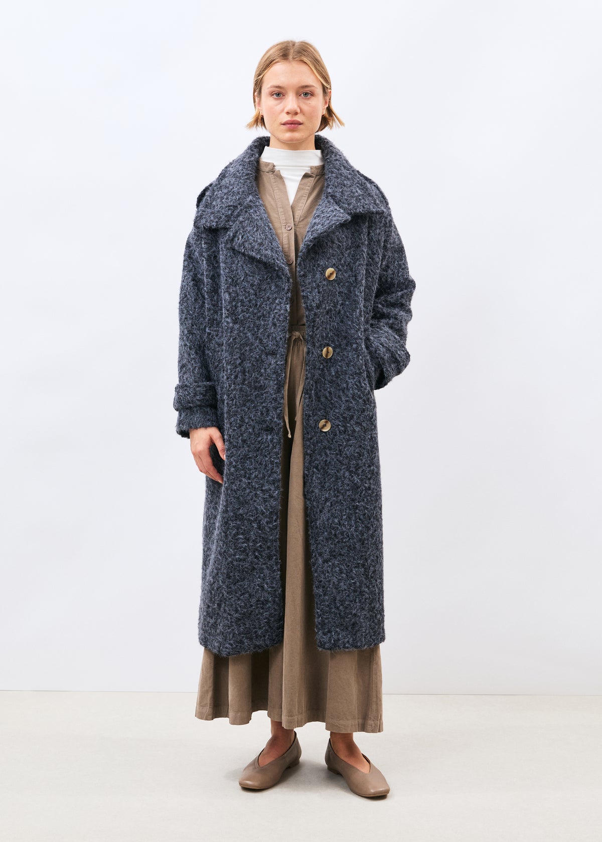 Manteau bleu foncé - Katsuko - BLEU ORAGE#couleur_BLEU ORAGE