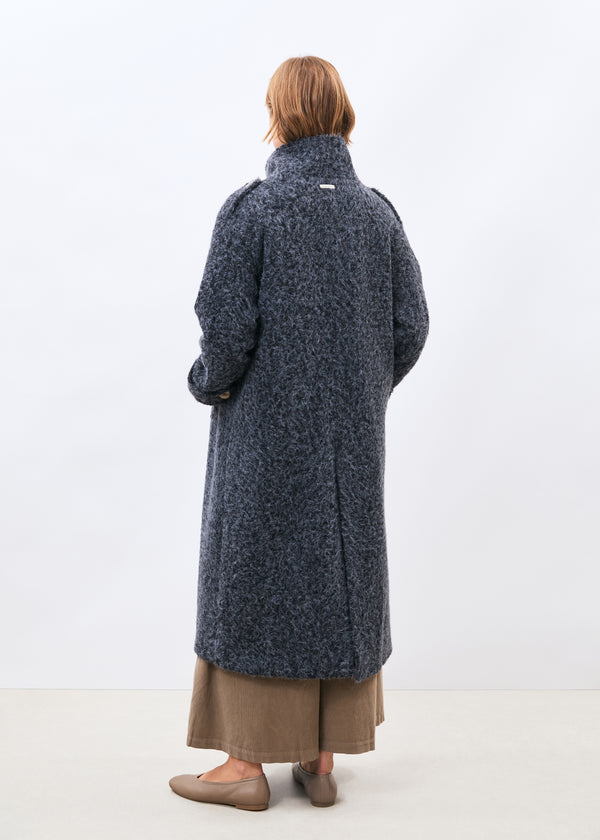 Manteau bleu foncé - Katsuko - BLEU ORAGE#couleur_BLEU ORAGE