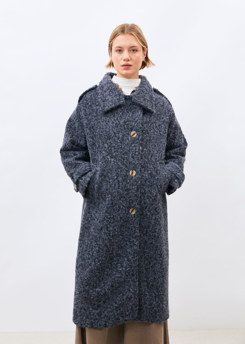 Manteau bleu foncé - Katsuko - BLEU ORAGE#couleur_BLEU ORAGE