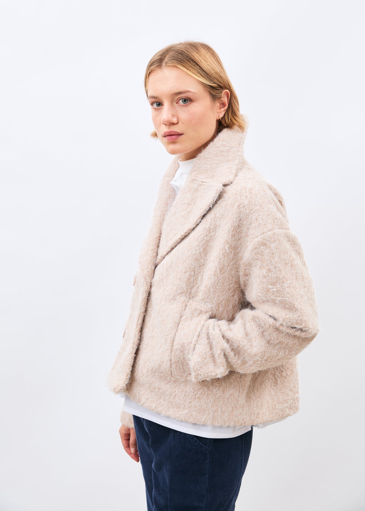 Manteau beige - Kinori - BEIGE#couleur_BEIGE