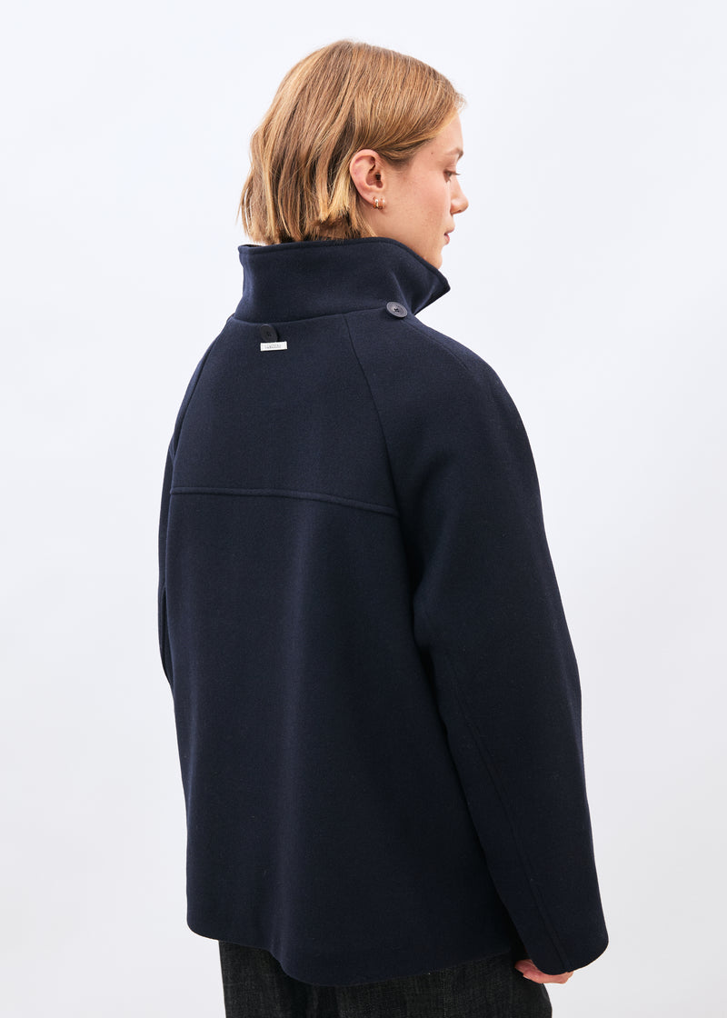 Manteau bleu marine - Mashi - NAVY#couleur_NAVY