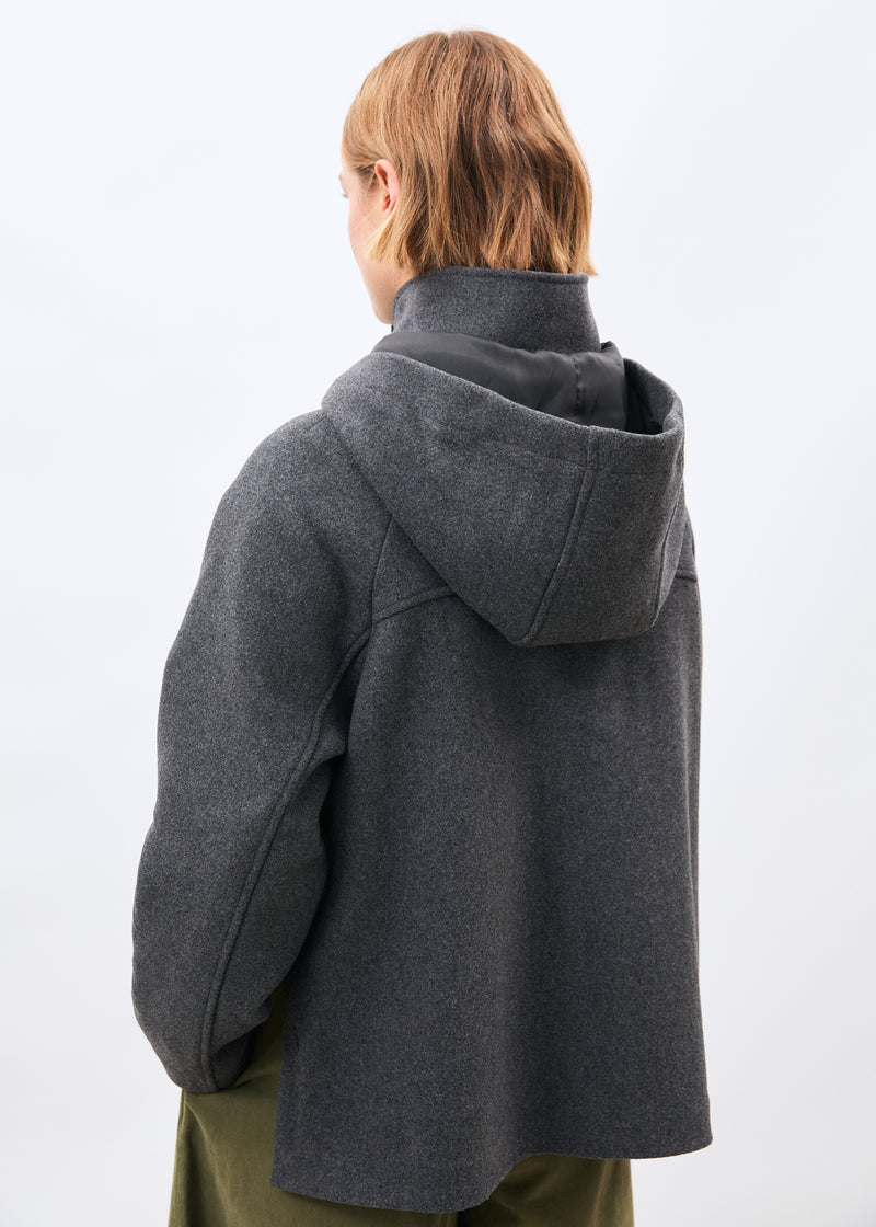 Manteau gris - Mashi - ANTHRACITE#couleur_ANTHRACITE