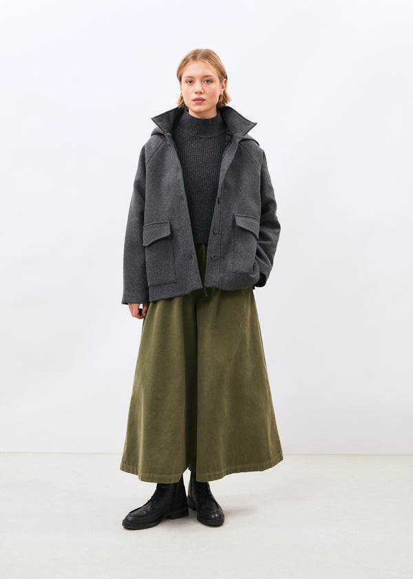 Manteau gris - Mashi - ANTHRACITE#couleur_ANTHRACITE