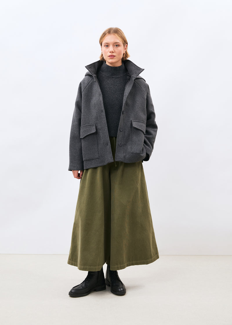 Manteau gris - Mashi - ANTHRACITE#couleur_ANTHRACITE