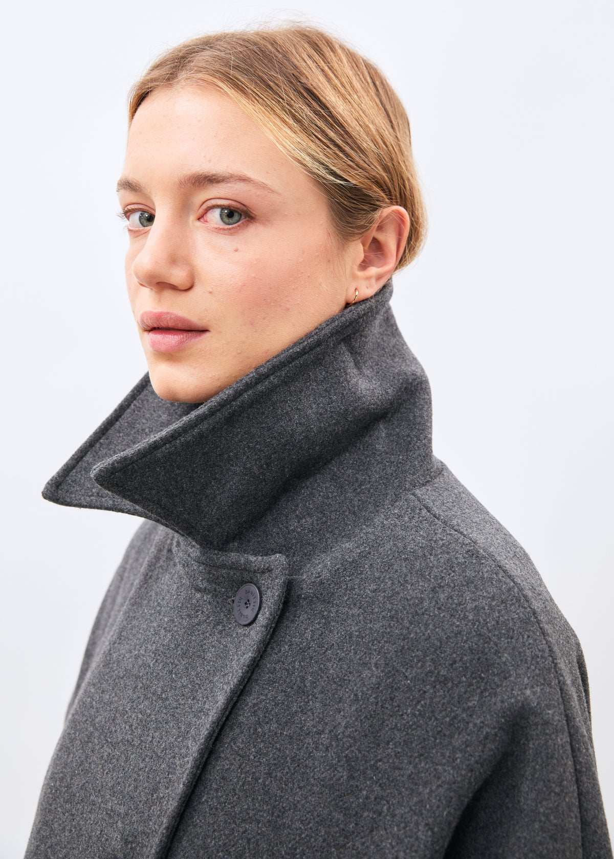 Manteau gris - Murei - ANTHRACITE#couleur_ANTHRACITE