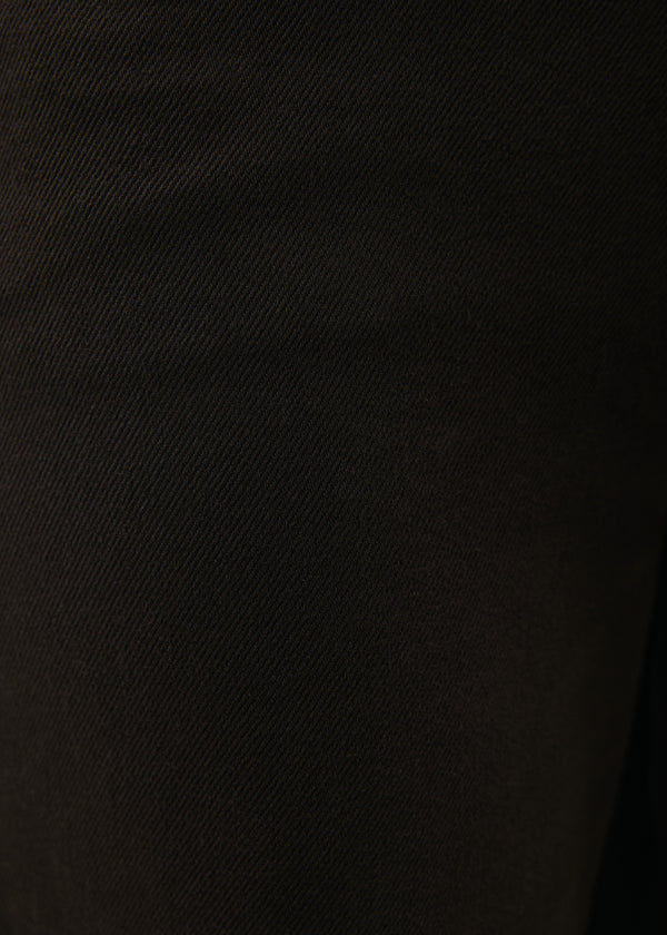 Jean droit marron - CHOCOLAT#couleur_CHOCOLAT