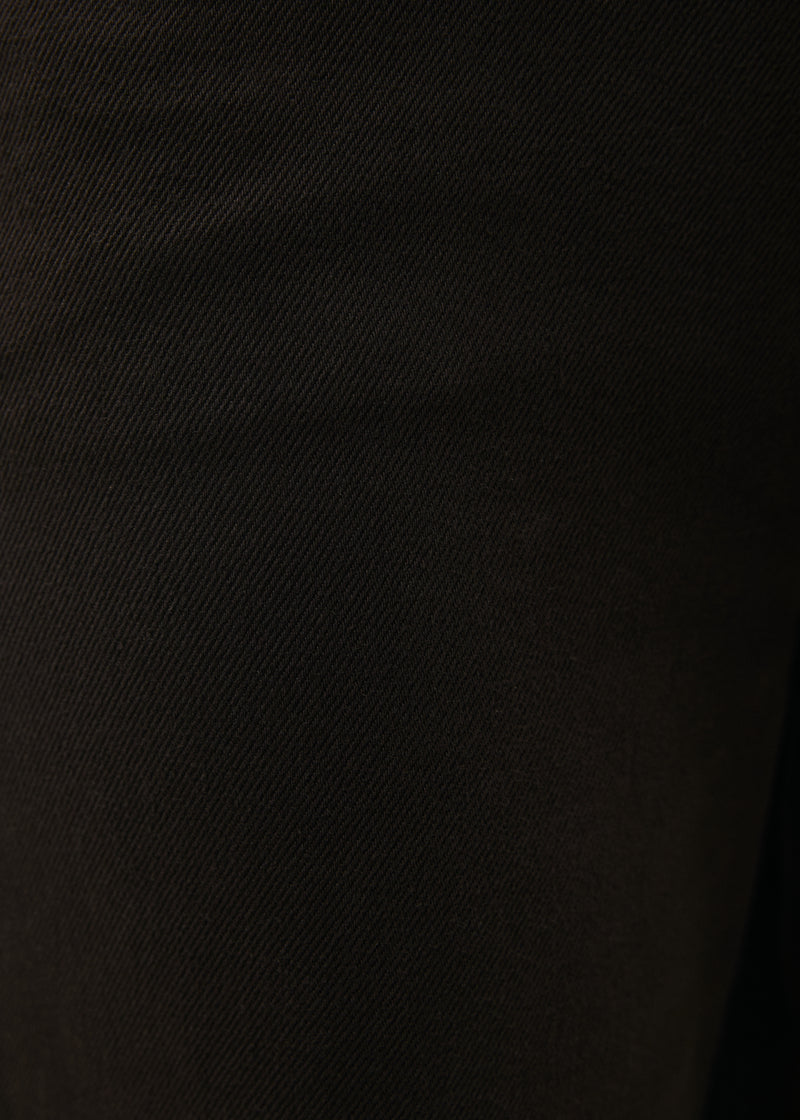 Jean droit marron - CHOCOLAT#couleur_CHOCOLAT