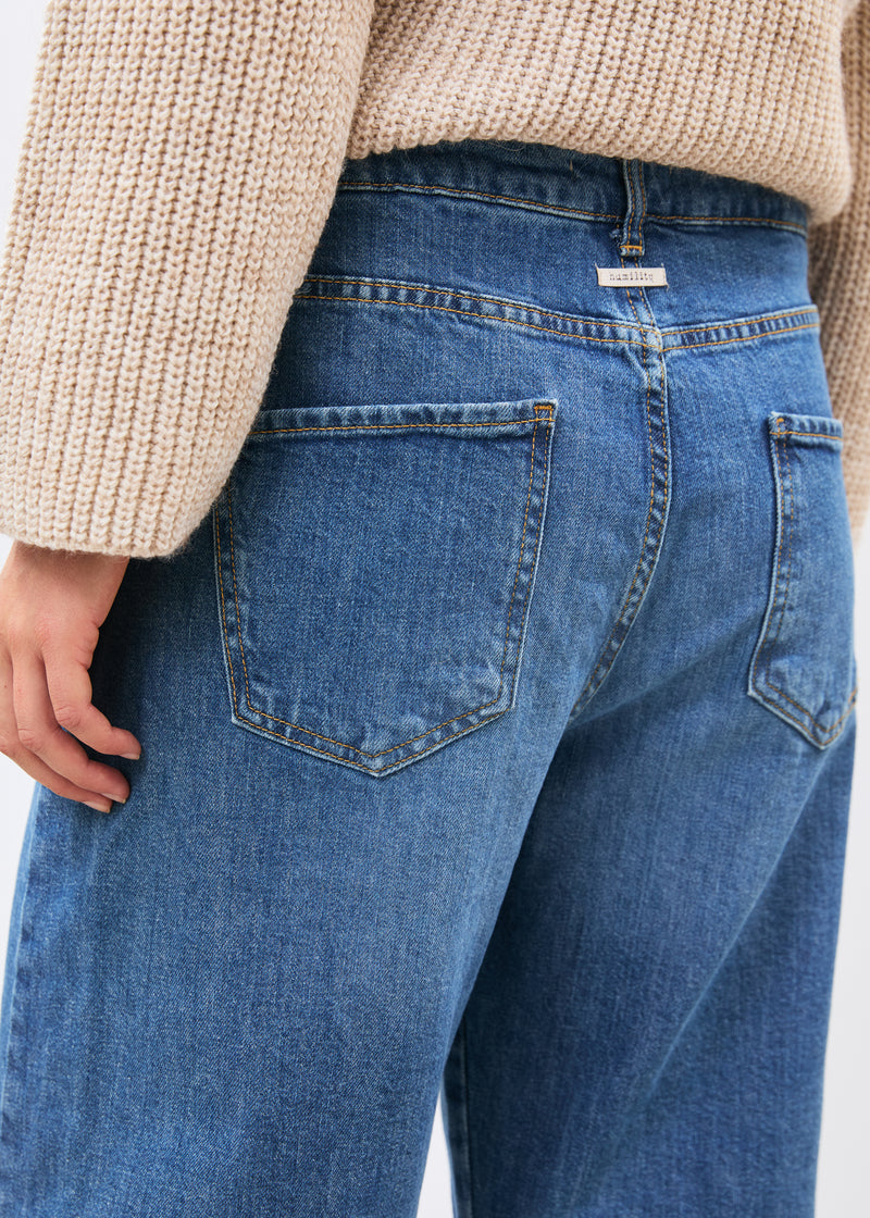 Jean bleu - Mouro - DENIM#couleur_DENIM