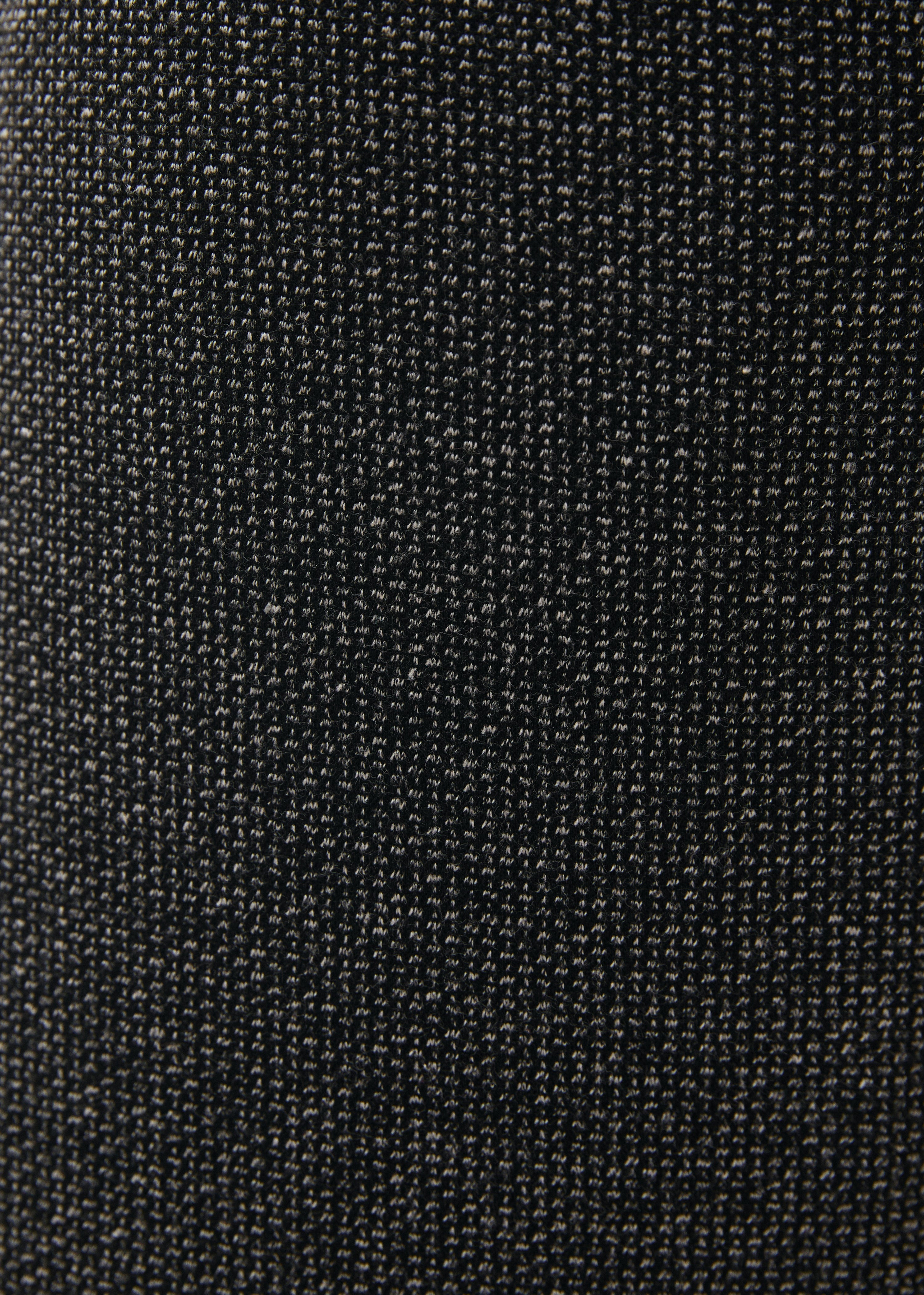 Pantalon large gris taille haute à motif pied de puces - ANTHRACITE#couleur_ANTHRACITE