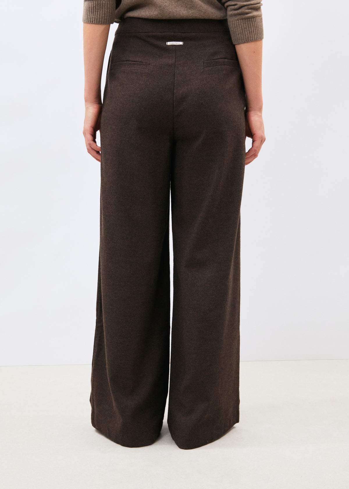 Pantalon marron - Cidra - CHOCOLAT#couleur_CHOCOLAT