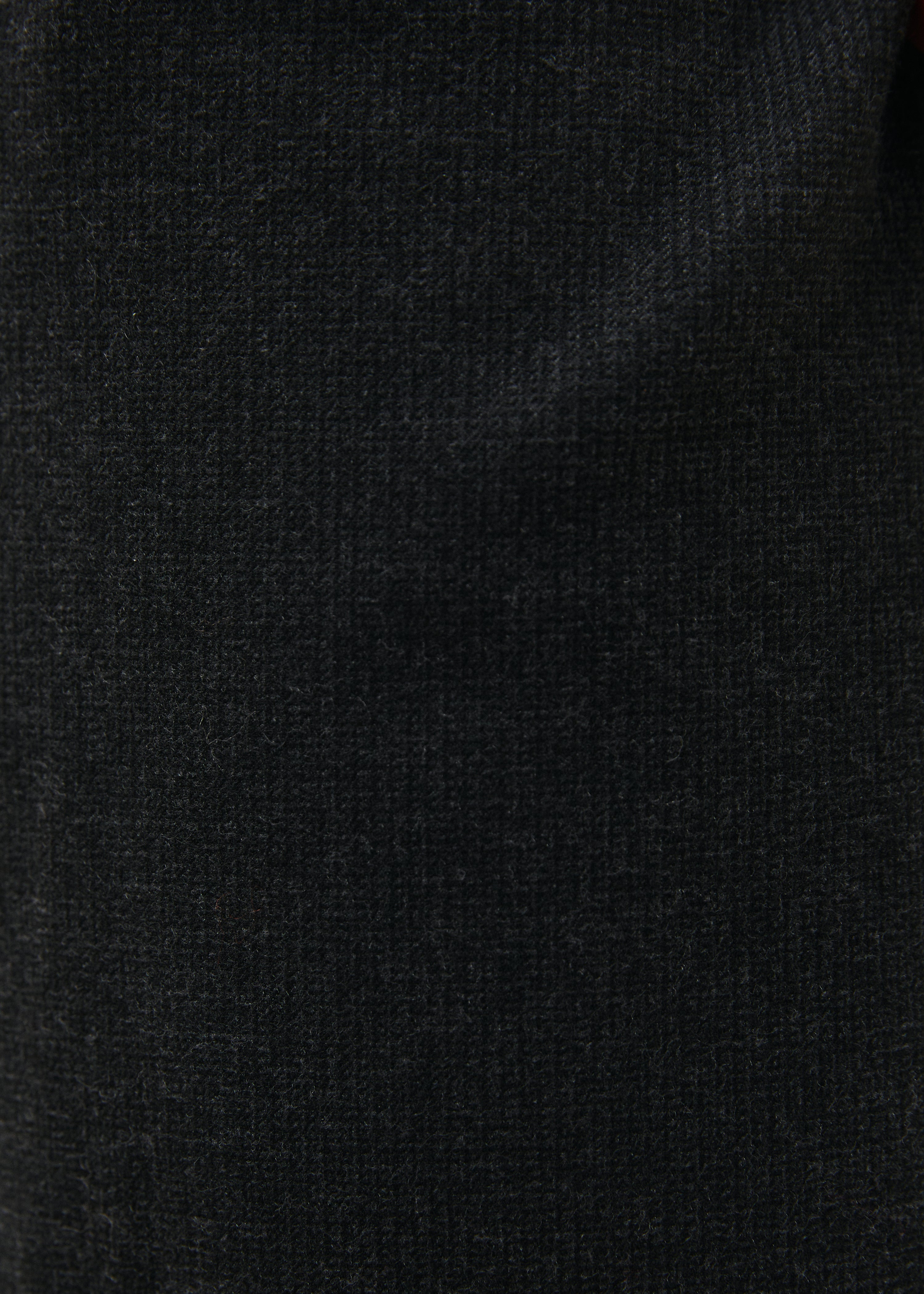 Pantalon large gris à imprimé - ANTHRACITE#couleur_ANTHRACITE