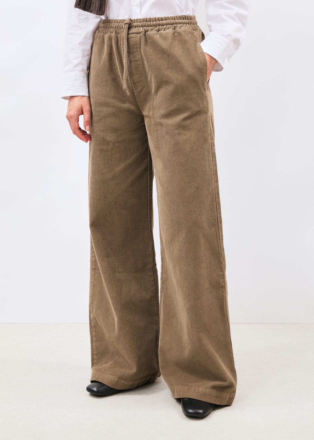Pantalon beige - Kanbo - GREIGE#couleur_GREIGE