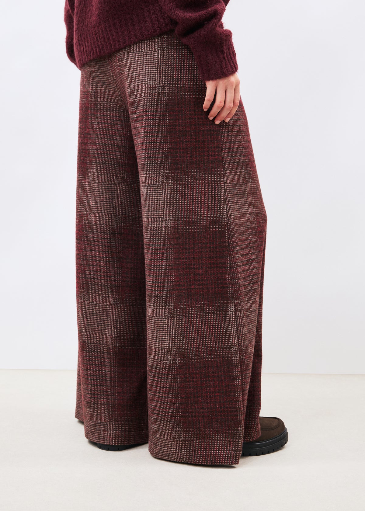 Pantalon bordeaux - Kohiro - BORDEAUX#couleur_BORDEAUX
