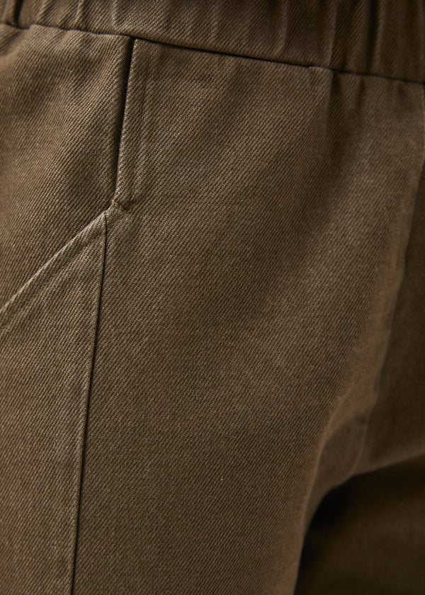 Pantalon carotte terracotta - SIENNE#couleur_SIENNE