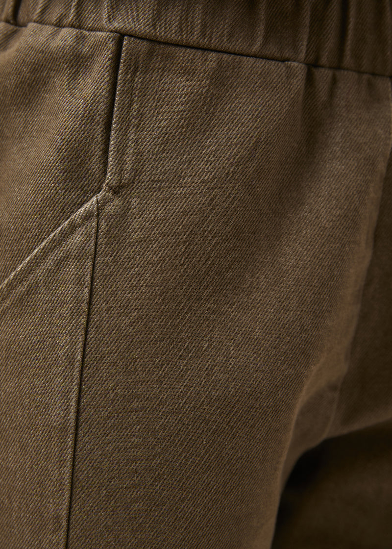Pantalon carotte terracotta - SIENNE#couleur_SIENNE
