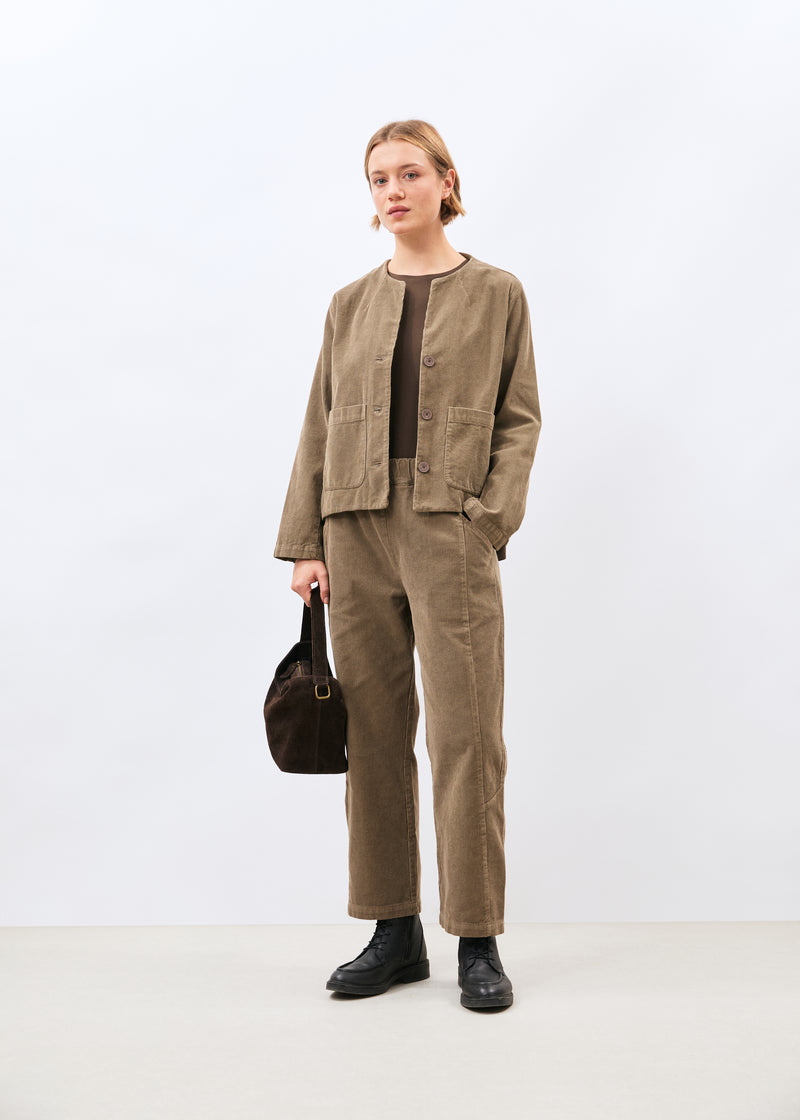 Pantalon beige - Komori - GREIGE#couleur_GREIGE