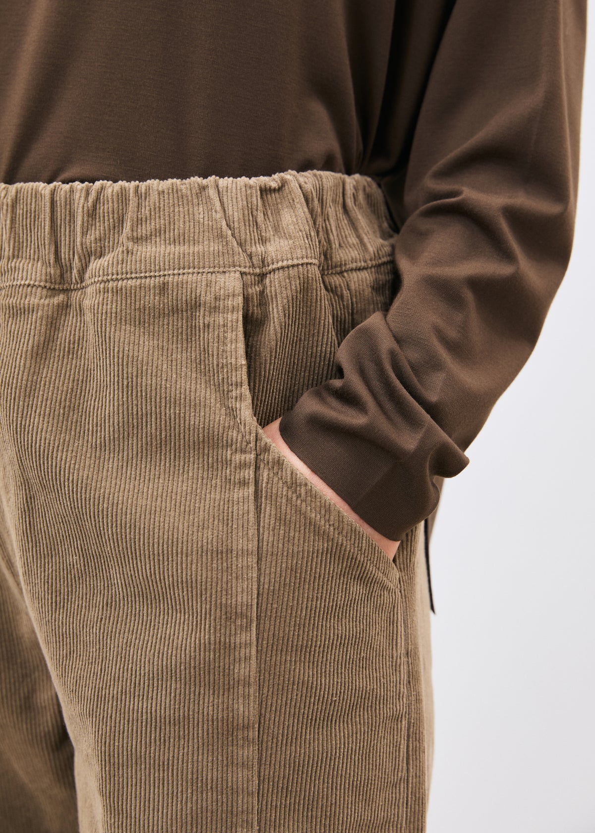 Pantalon beige - Komori - GREIGE#couleur_GREIGE