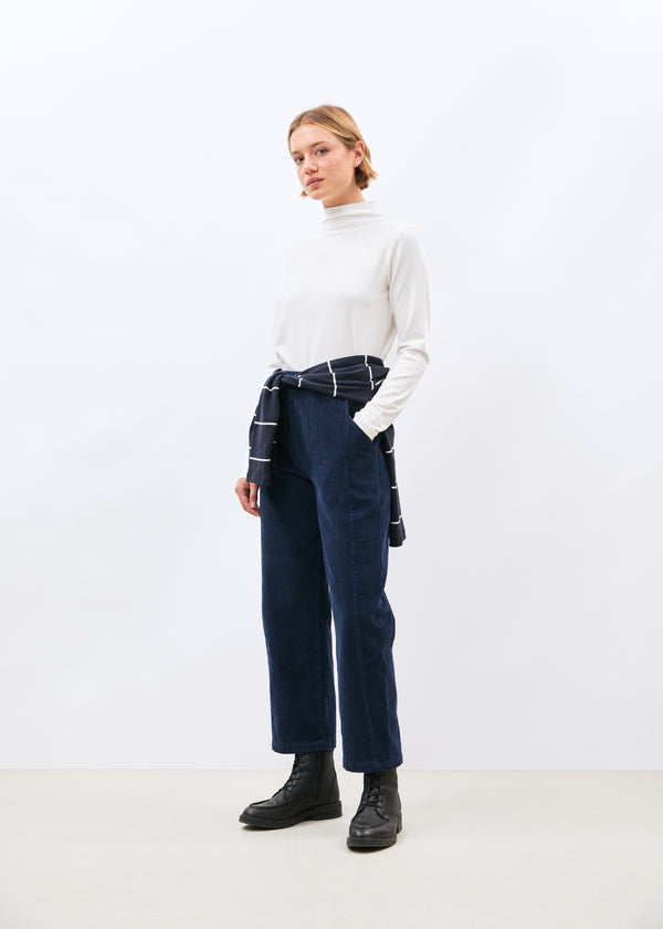 Pantalon bleu marine - Komori - NAVY#couleur_NAVY