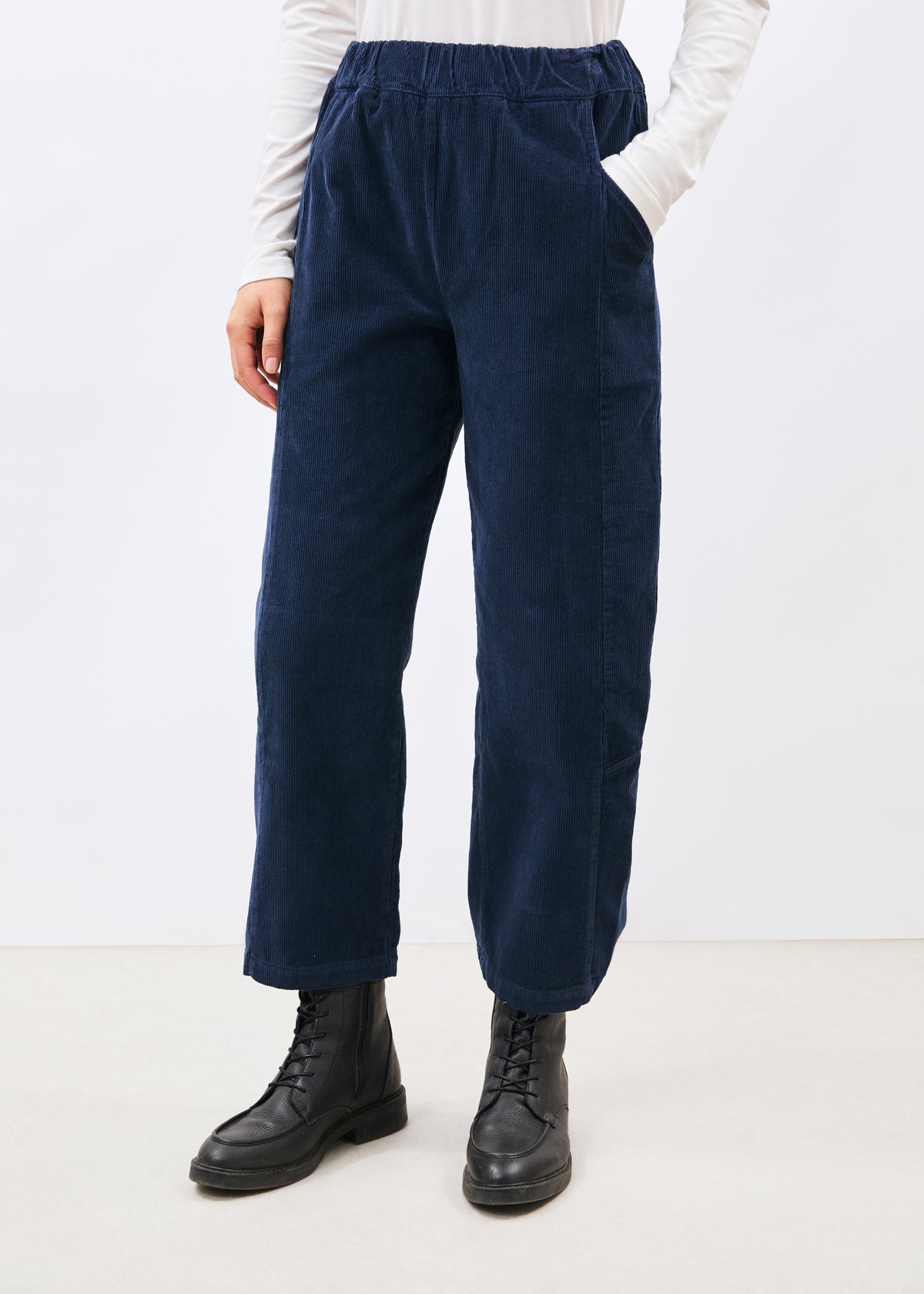 Pantalon bleu marine - Komori - NAVY#couleur_NAVY
