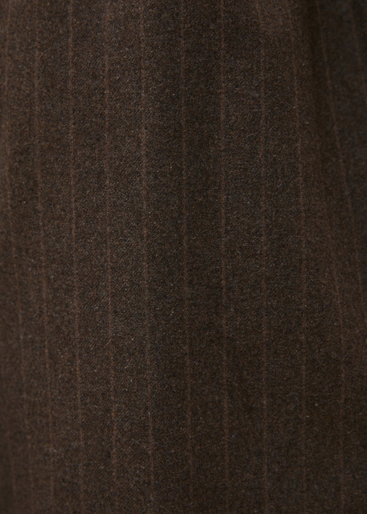 Pantalon large taupe en flanelle à rayures - TAUPE#couleur_TAUPE
