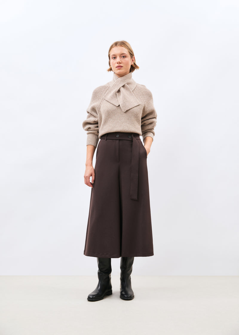 Pantalon marron - Leon - CHOCOLAT#couleur_CHOCOLAT