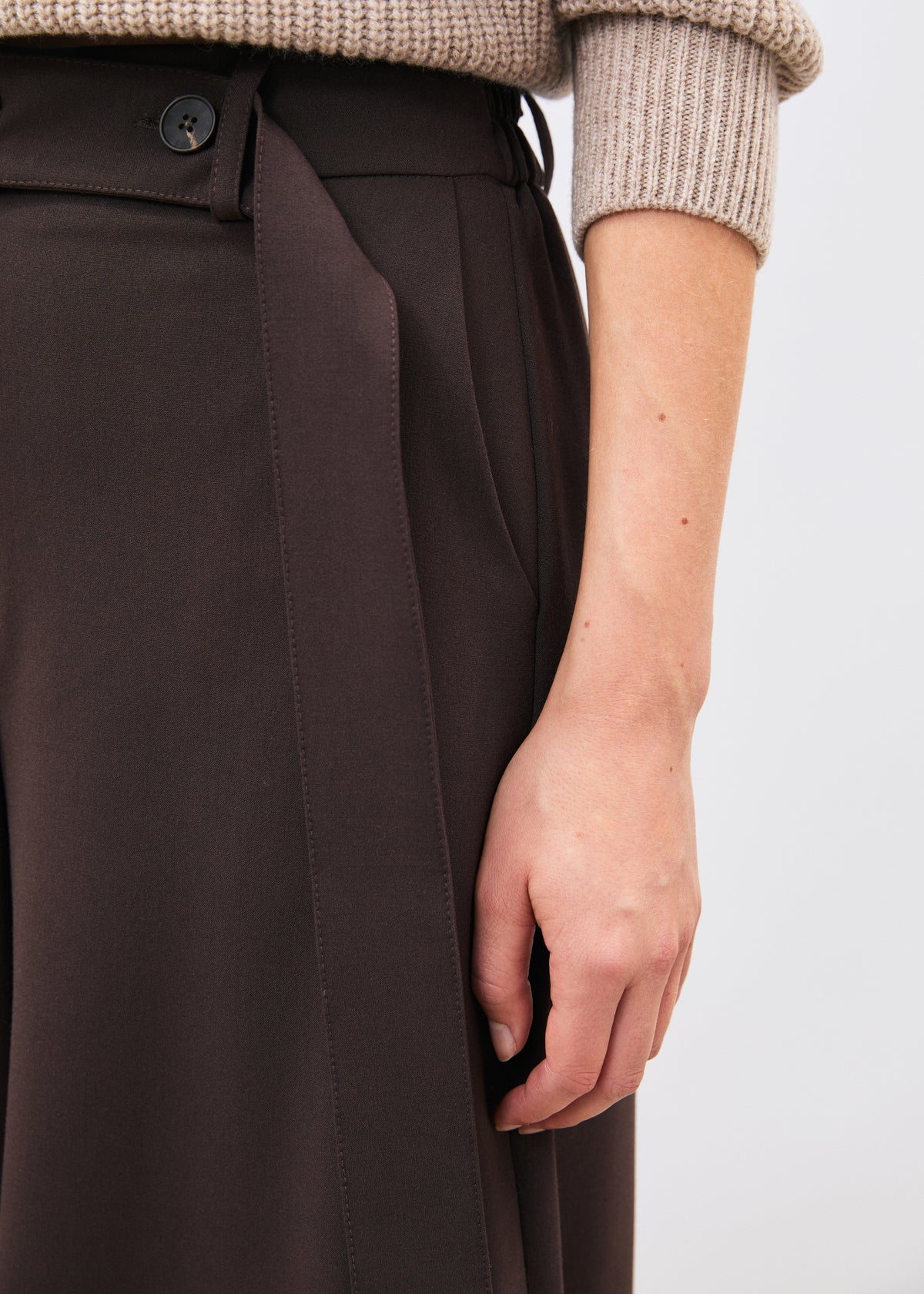 Pantalon marron - Leon - CHOCOLAT#couleur_CHOCOLAT