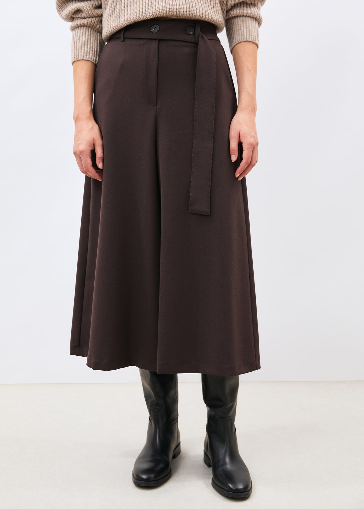 Pantalon marron - Leon - CHOCOLAT#couleur_CHOCOLAT