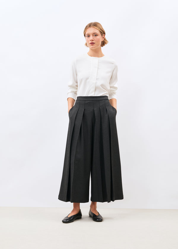 Pantalon large gris - Luth - ANTHRACITE#couleur_ANTHRACITE