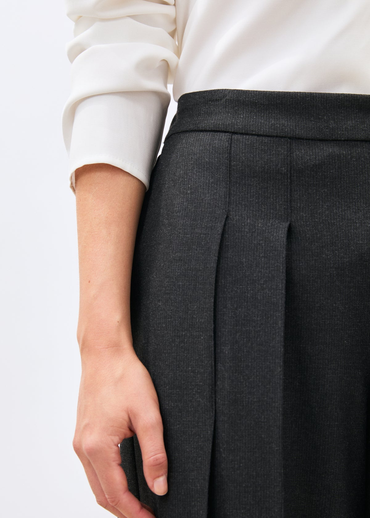 Pantalon large gris - Luth - ANTHRACITE#couleur_ANTHRACITE